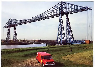 1980s Postcard Transporter Bridge Over River Tees Middlesborough Unposted • £2.75