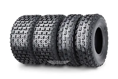 Full Set 4 ATV Tires 21x7-10 & 20x10-9 Yamaha Raptor 350 660 700 Fast US Ship • $192.33