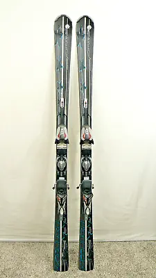 161 Cm VOLKL ATTIVA 5 Star Carving Women's Skis W/ Adjustable Bindings • $199