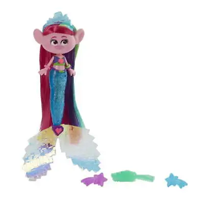 DreamWorks Trolls TrollsTopia Techno Mermaid Poppy Doll Ages 4 And Up • $22.88