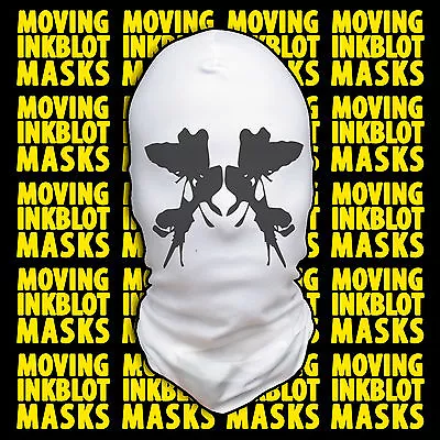 Halloween Costume Rorschach Moving Inkblot Mask - Irrational KIDS SIZE SMALL • $26