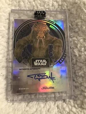 2022 Topps Star Wars Signature Series Tim Dry As J'QUILLE Base Auto  • £23.16