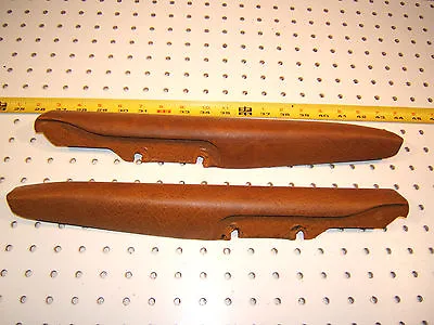 Mercedes W108W114 Sedans Front Seat Rear COGNAC Vinyl 1 Set Of 2 Cover44cmT#2 • $318