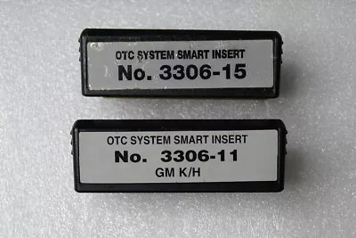 Lot/2 3306-11 3306-15 OTC System Smart Insert Genisys Determinator Scanner Chip • $14.99