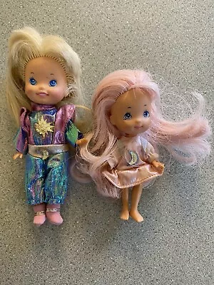 2 Vintage Hasbro Moon Dreamers Dolls: Sparky Dreamer & Blinky - See Photos • $29.95