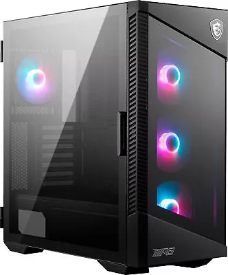 MSI - MPG VELOX 100R ATX Mid-Tower Case - Black • $139.99