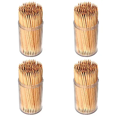 Cocktail Sticks Toothpicks Wooden Tooth Picks Fruit Cheese Parties Party X600 • £4.49