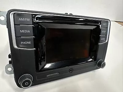 2015-2017 VW BEETLE JETTA  AM FM CD Player Radio Receiver OEM 🔥 561035150 • $109.99