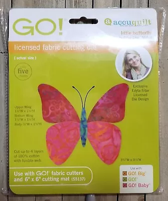 AccuQuilt GO! Butterfly Die By Edyta Sitar 55468-NEW • $36.99