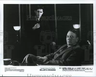 1991 Press Photo Gabriel Byrne And Albert Finney In Miller's Crossing • $19.99