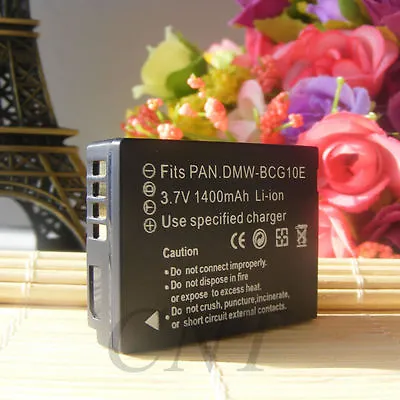 Li-ion DMW-BCG10E Battery For Panasonic Lumix DMC-TZ10 DMC-TZ8 TZ20 TZ30 TZ35 • £13.38