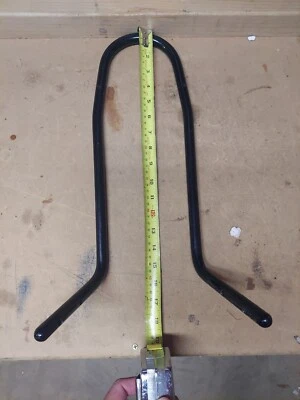 $100 • Buy Harley Aftermarket Vrsc V Rod Black Sissy Bar Upright Xxl Tall See Measurements