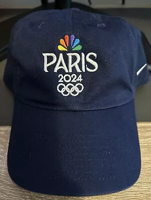 NEW Nike NBC 2024 Paris Olympic Games Hat Unisex Size M/L Navy - Smokefree Home • $53