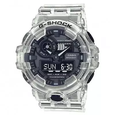 G-Shock: GA700SKE-7A Analog-Digital Watch - Clear/Transparent • $79.95