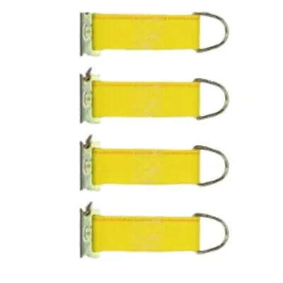 DC Cargo E-Track Rope Tie-Off 2 X6  Yellow 4-pack • $10.75