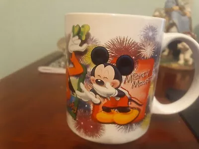 Jerry Leigh 2011 Disney Coffee Cup Mug Mickey Mouse Donald DUCK Pluto Goofy • $12.88