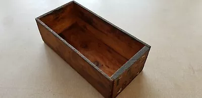 £9.95 • Buy GENUINE 1960s RUSTIC WOODEN BOX - FLOWER, PLANT, WINDOW, SPICE, KITCHEN STORAGE