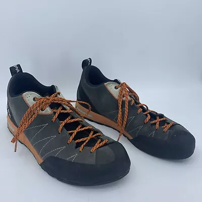 Scarpa Mens 9 Womens 10 Gecko Outdoor Hiking Climbing Shoes Boots Lace Up • $42.43