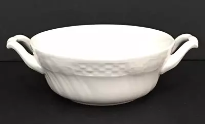 Mikasa Renaissance White Flat Cream Soup Bowl • $74.97