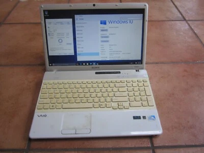 $47 • Buy SONY VAIO PCG-71312L Laptop 2GHz 4GBRAM 320GBHD SCREEN INTACT NoPwrCord - WORKS