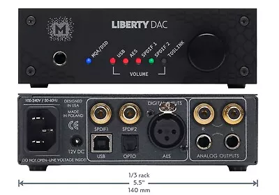 Mytek Liberty DAC (original) W USB MQA And DSD • $595