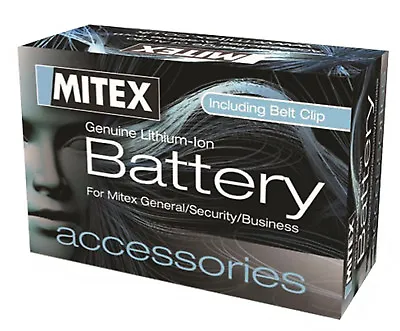 Mitex Li-ion Battery For General Pmr446 Security Pro 446pro Handheld Radios • £35