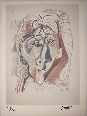 Authentic Pablo Picasso Painting Print Poster Wall Art Signed & Numbered • $74.95