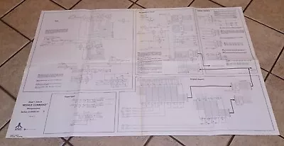 MISSILE COMMAND Schematics Only ATARI 1980 Arcade Video Game ORIGINAL PRINTING  • $24.99