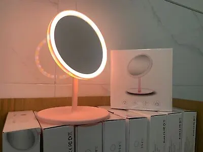 Magnifying Make Up Mirror With Led Lights Vanity Dressing Table Bathroom Mirror • £7.99