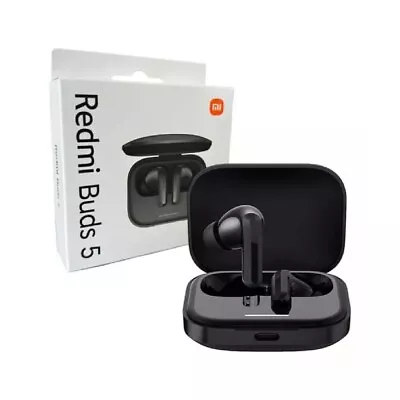 Redmi Buds 5 Wireless Earphones - Black - UK Version - BRAND NEW & SEALED • £29.99