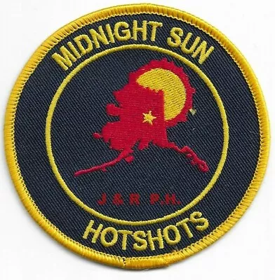 *NEW*  Wildland - Midnight Sun Hotshots Alaska  (3.5  Round Size) Fire Patch • $4.35