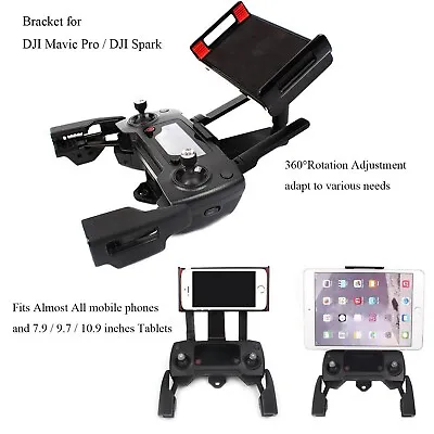 DJI Mavic Pro /Mavic 2 /Air / Mini / Spark Tablet IPad Phone Mount Holder Hanger • £12.49