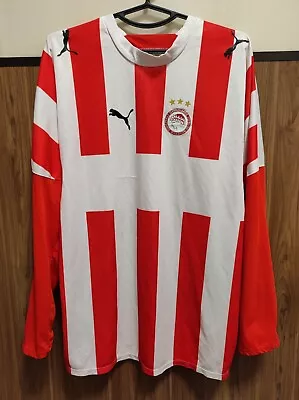 Size XL Olympiacos Olympiakos 2006-2007 Player Issue Home Football Shirt Jersey  • £18