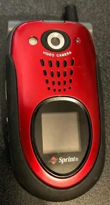 $19.85 • Buy Sanyo MM 7400 Metalic Red Twigby Cellular Phone Fast Ship Excellent Used Parts