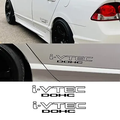 I-Vtec Sticker Acura RSX Honda Civic Si Type R Vinyl OEM 2.6  X 12  • $14.99