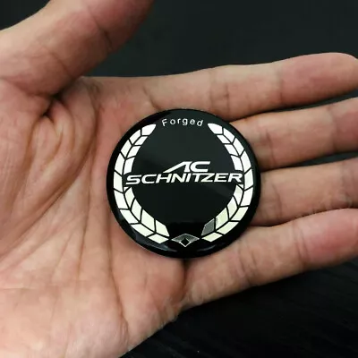 45mm AC Schnitzer Steering Wheel Center Cap Cover Emblem Badge Decal Sticker • £7