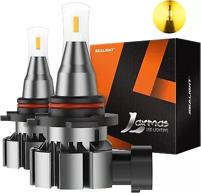 SEALIGHT HB4/9006 LED Fog Light Bulbs Driving Lamp 3000K Gold Yellow High Power • $10.99