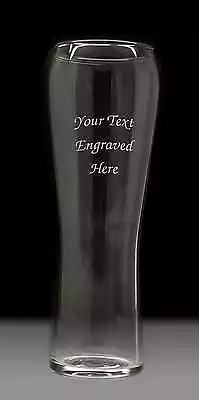 £9.99 • Buy Personalised 1 Pint Edge Beer Lager Glass, Engraved Gift