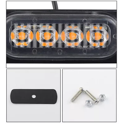 Universal Car/Motorcycle/Truck Waterproof LED Emergency Warning Light Side Lamp • $4.39