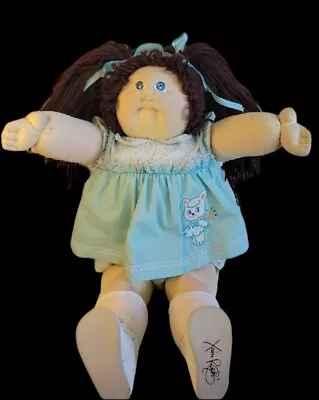 Vtg Soft Sculpture Xavier Roberts Signed Cabbage Patch Kid The Little People  • $125