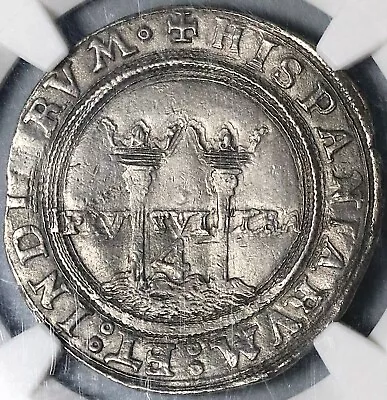 1542-M NGC AU 55 Mexico 4 Reales Carlos Joanna Spain Colonial Coin (21102601D) • $1995