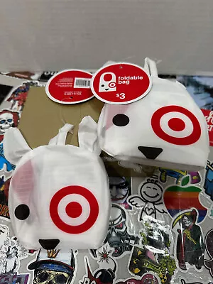 NWT Target Bullseye Dog Reusable Shopping Bag Viral Tik Tok Cute Multiple Avail • $9.99