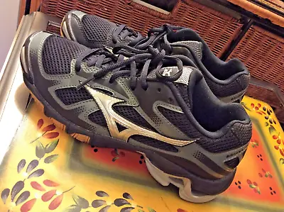 Mizuno Women's Wave Bolt 5 Indoor Volleyball Shoes 430204-9073 Black Sz US 8.5 • $15.19