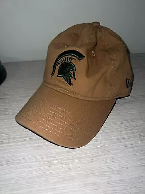 Michigan State New Era Brown Hat 9Twenty Adjustable  • $23