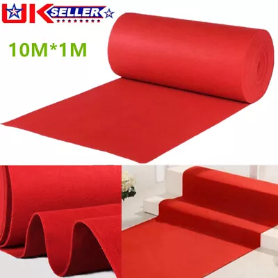 32ft Hollywood VIP Red Carpet Aisle Prom Night Party Floor Runner Decoration UK • £20.85