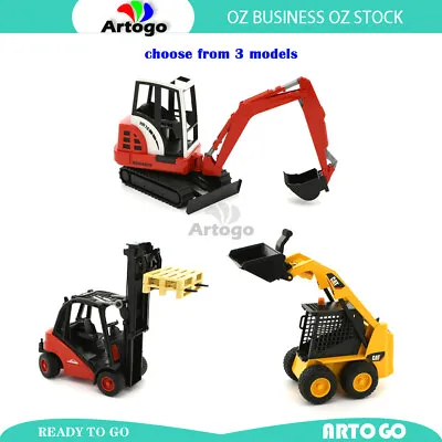 Excavator | Loader | Fork Lift Scale 1:16 Toy Model Large AU Stock • $37.57