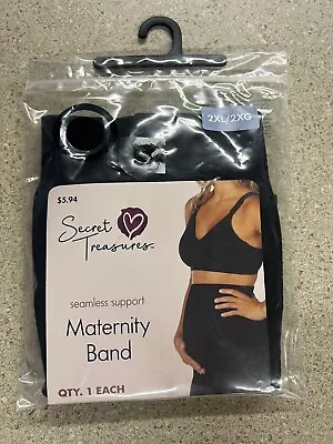 Secret Treasures Maternity Support Band Black 2XL New • $9.99