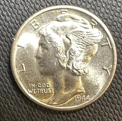 1944-D Mercury Silver Dime Good Conditions #R38 • $12