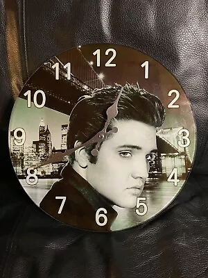 Elvis Clock 12” Diameter • $40