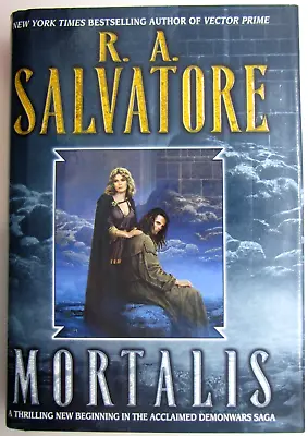 R. A Salvatore MORTALIS Demonwars Saga Collectible First Edition Hardcover • $7.99